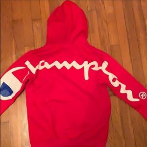 Supreme x Champion hoodie